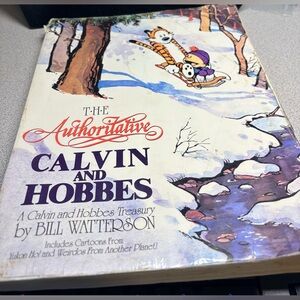 3/25 Well loved The Authoritative Calvin and Hobbes Book